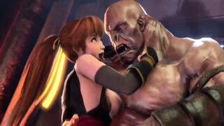 Monsters have a thing for fucking hot girls until they start screaming from pleasure while cumming