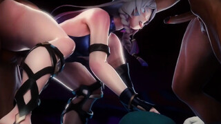 Citlali Genshin Impact 3D Threesome