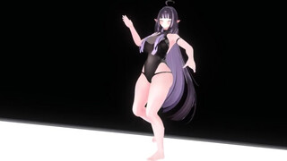 Elf VTuber Anime porn MMD | Rabbit Crevice Unclothe Dance