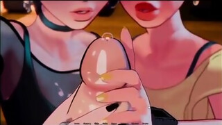 Anime porn game vignette two emo gal and dweeb very first time with big fuck-stick - porno audition three dimensional anime