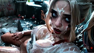 Harley Quinn AI Fuck Batman
