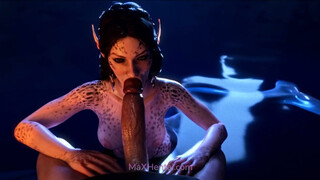 The Horny Mermaid and the Lucky Fisherman (Exclusive Anime)