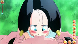 Dragón ball z : chica sexi no me quiere dejar de chupar la polla vean como le saco mi pene rápido