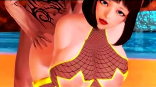 THREE DIMENSIONAL Manga porn Custom-made Chick with Huge Orb - Sensuous Ass-fuck Sesh-LGMODS pornography