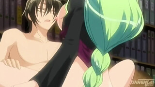 Big-titted Maid COUGAR Caught Plowing the Manager - Anime porn Uncensored [Subtitled] porno