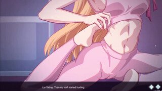 Love n Life blessed schoolgirl. 2nd part. I shag a steamy towheaded schoolgirl in a dressing apartment!