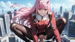 Zero 2 Anime Gal Rooftop Hook-up - Sizzling Manga porn