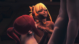 Pixie Tail Manga porn - Erza 3 way - Asian Chinese Manga Anime Film Game Pornography