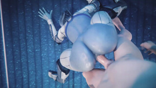 Standing here, i realaze, i am just poke Liara . Mass Effect