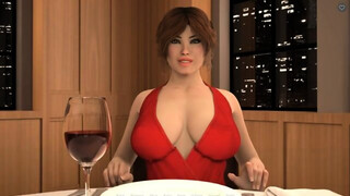 Beautiful brunette gets to date the most handsome guys around while her sister is only sucking dicks