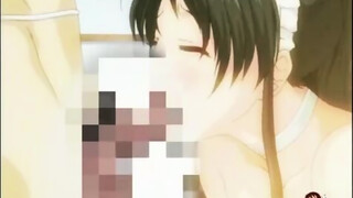 Slutty cartoon brunette, Yoen Emaki is eager to get fucked, while her byfriend is out of town