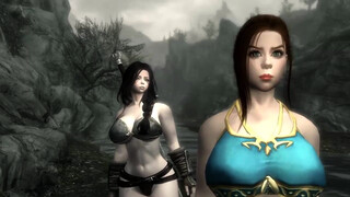 Lacey and Jenna are about to get gangbanged in the late afternoon, by some masked men