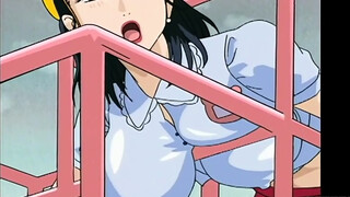 Hentai babe is enjoying while a black guy is licking and fingering her soaking wet pussy