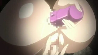 Cartoon slut with big tits and dripping wet pussy, Jutaijima is having hardcore sex with her ex