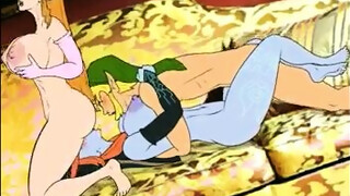 Horny cartoon babe with big tits got fucked very hard and enjoyed every second of it