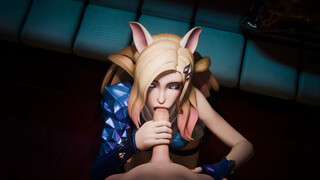 League of Legends KDA Ahri 3D