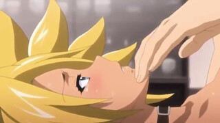 Hentai babes are getting fucked by other girls who are wearing a strap- on for that occasion