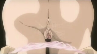 Horny anime chick is getting nailed from behind by a guy she just met in the bar