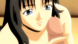 Man brough to orgasm by kinky babes