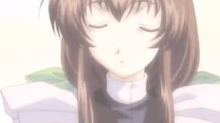 Hentai chick with huge tits is getting fucked while waiting for her friends to stop by