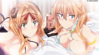 Carton blonde with big boobs desperately needs a good fuck and a very intense orgasm