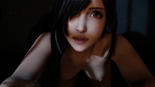 Tifa Lockhart Wall Wank