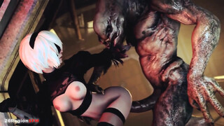 2B Whore For Monster