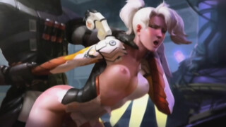 3D Overwatch Monster Porn!