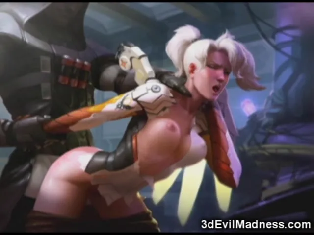 3D Overwatch Monster Porn!