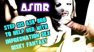 Stepsister wants to try no condom creampie sex and asks me to help with this innocent impregnation fantasy – LEWD ASMR