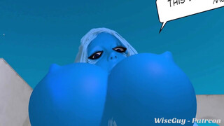 Giantess Blue Daimond and Spinel Fuck Story + Pov's