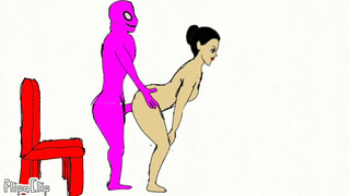 Alien fuck girl Cartoon sex video