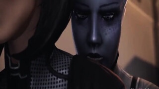 Liara T'Soni and Eva Core