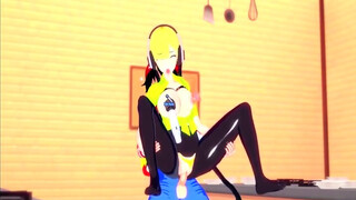 Elesa(pokemom gym leader from BW) fucked in kitchen