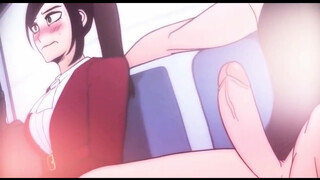 Fucking on the train gangbang