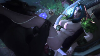 Warcraft Nightelf and Worgen Part 6