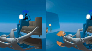 180 VR Lapis Foot Play With Pearl (Both POV's)