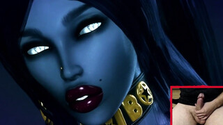 Warcraft draenei sexy bimbo big ass jerk off