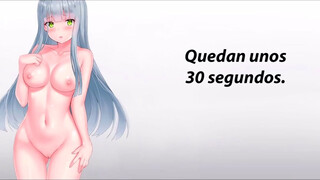 JOI gameplay, yo juego y tu te masturbas. (Spanish game).