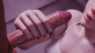 Overwatch - Tracer Blowjob - by RashNemain