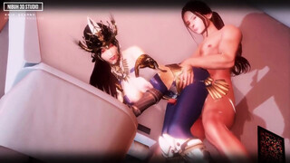 3D Doujin NvZhan Shen Nibuh Part2 Asian