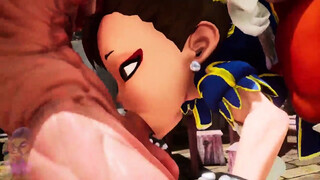 ChunLi in big fight street fighter parody