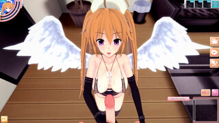 3D/Anime/Hentai, academy DXD: Irina Shidou Gets Fucked for the first time by a Big Dick!! (POV)