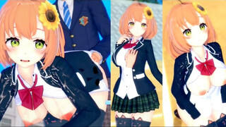 [Hentai Game Koikatsu! ]Have sex with Big tits Vtuber Honma Himawari.3DCG Erotic Anime Video.