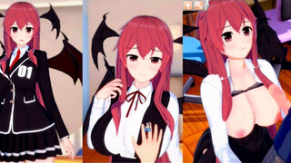 [Hentai Game Koikatsu! ] Sex s Re nula Velké kozy Koakuma. 3DCG Erotické anime video.