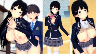 [Hentai Game Koikatsu! ]Have sex with Big tits Vtuber Tsukino Mito.3DCG Erotic Anime Video.
