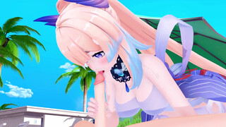 Sangonomiya Kokomi Genshin Impact 3D HENTAI 2/9