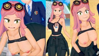 [Hentai Game Koikatsu! ]Have sex with Big tits My Hero Academia Mei Hatsume.3DCG Erotic Anime Video.