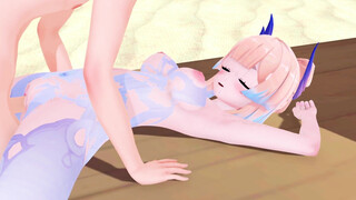 Sangonomiya Kokomi Genshin Impact 3D HENTAI 5/9