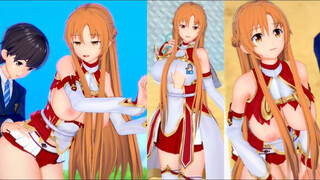 [Hentai Game Koikatsu! ]Have sex with Big tits SAO Yuuki Asuna.3DCG Erotic Anime Video.